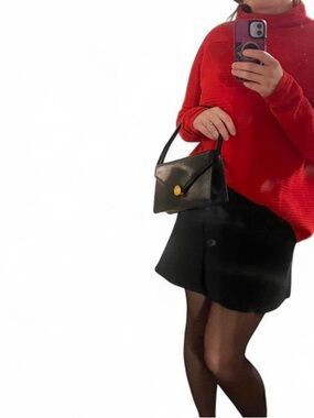 French Connection Red Turtleneck Sweater